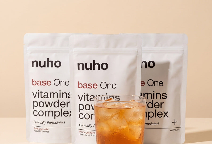 nuho base One : Swiss vitamins powder complex with 29 bioactives in active forms